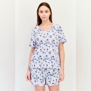 Jones New York Floral Pajama Set Size XL